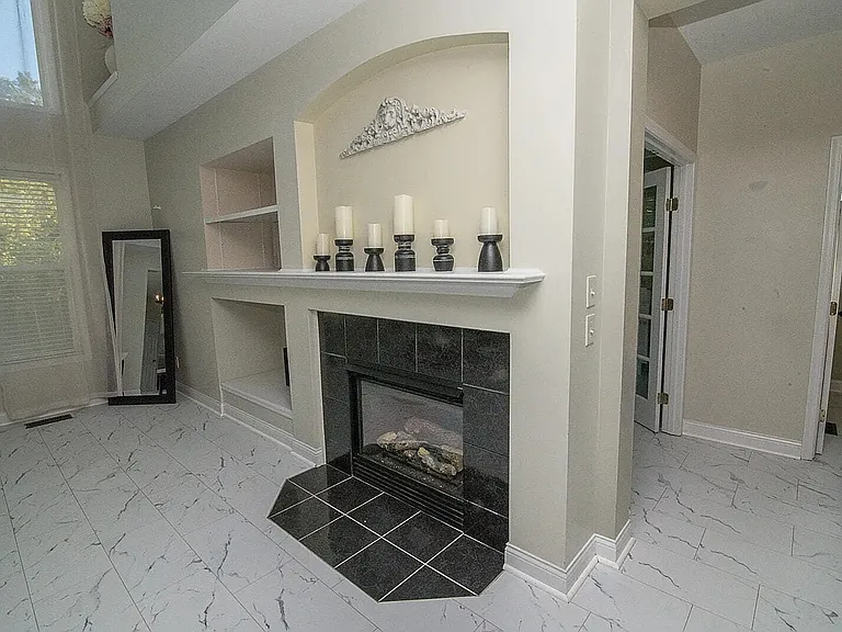 Fireplace in main living room