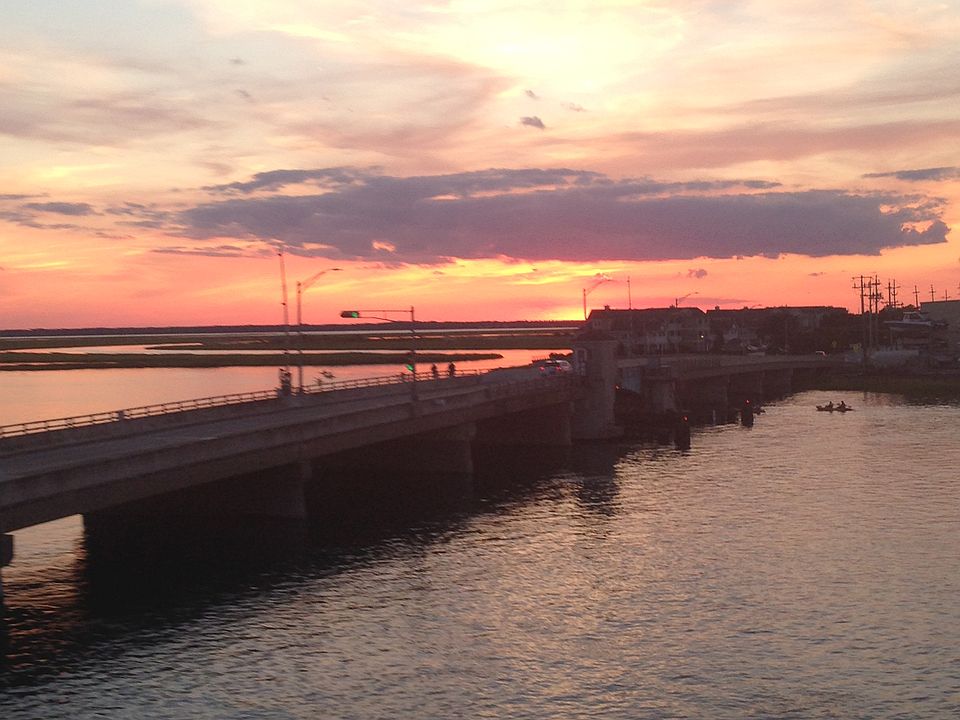 Nightly view from balcony