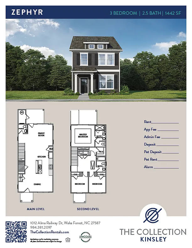 Floor plan Zephyr
