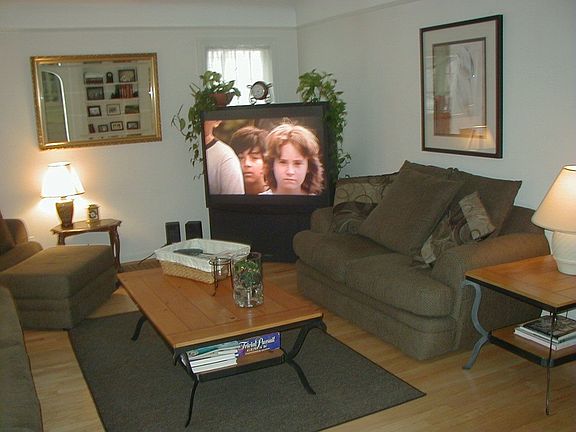 Living room - TV included!