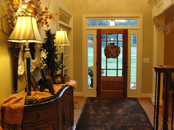 DRAMATIC ENTRY WELCOMES YOU 
