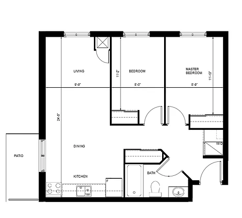 Floor plan 205