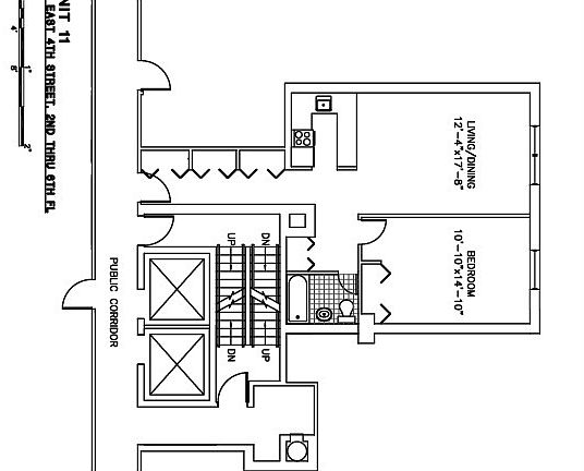 2nd image of 94 E 4th St APT 211
