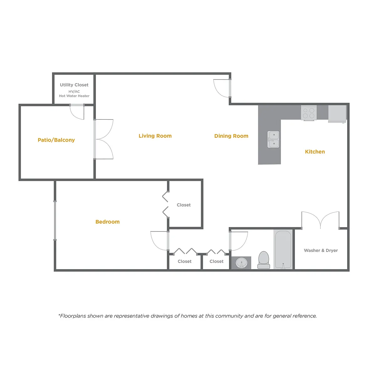 Floor plan The Auburn