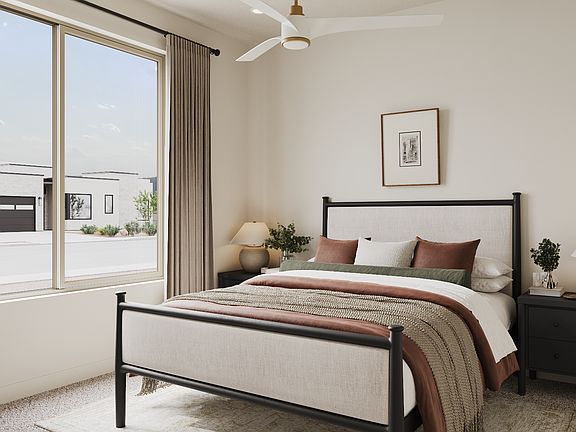 Sonoran Bedroom Rendering