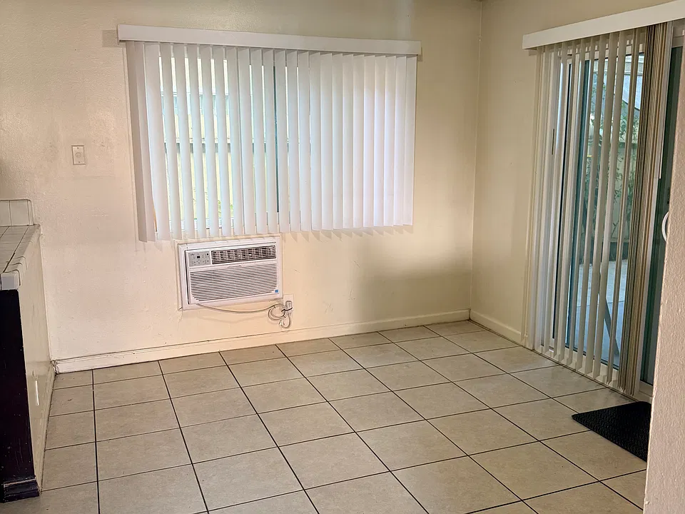 dining room and patio access
