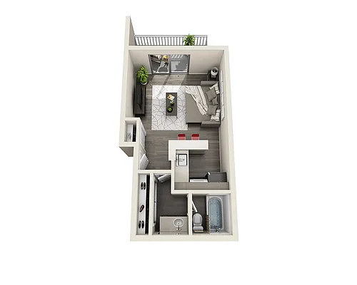 Floor plan Balboa I (E1A-S)