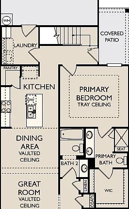 Cedars at Cane Ridge 55 Community - Laurel Plan Image 1