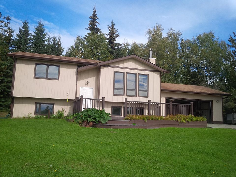 House with a View of the Alaska Range
