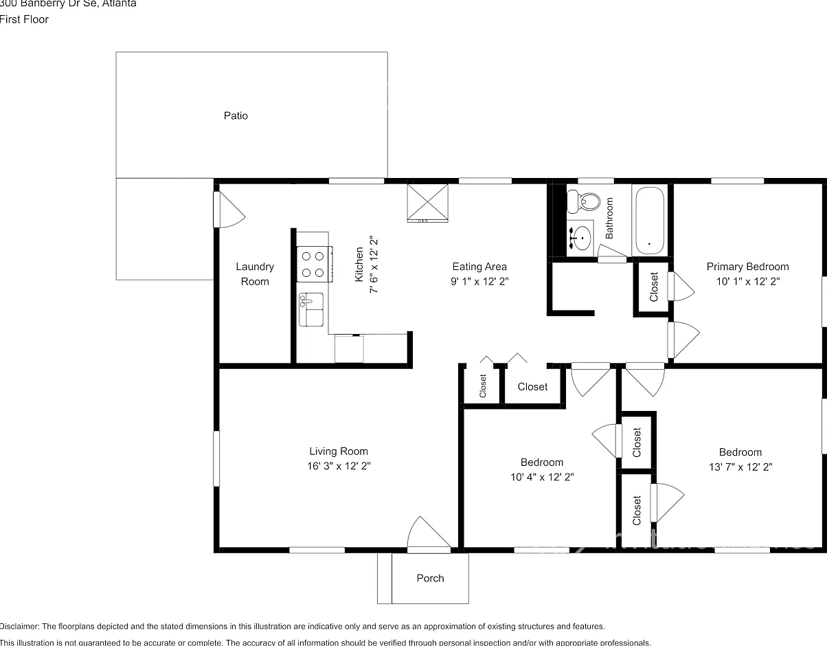300 Banberry Dr Se Atlanta, GA 30315 — Photo 2