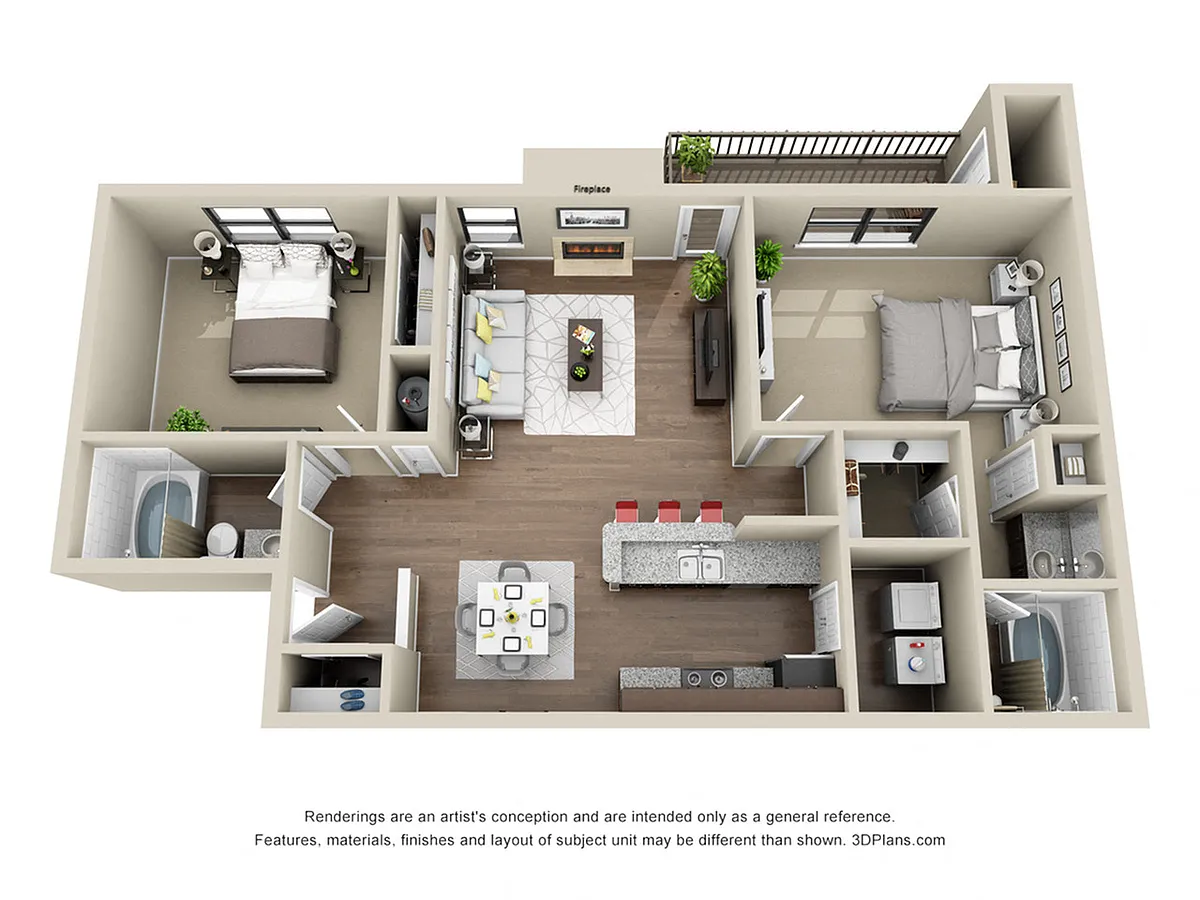 Floor plan The Emory