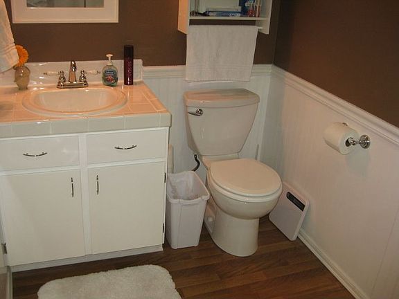 downstairs half bath