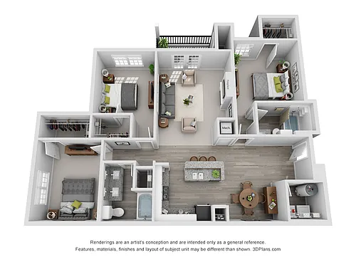 Floor plan Great Blue Heron