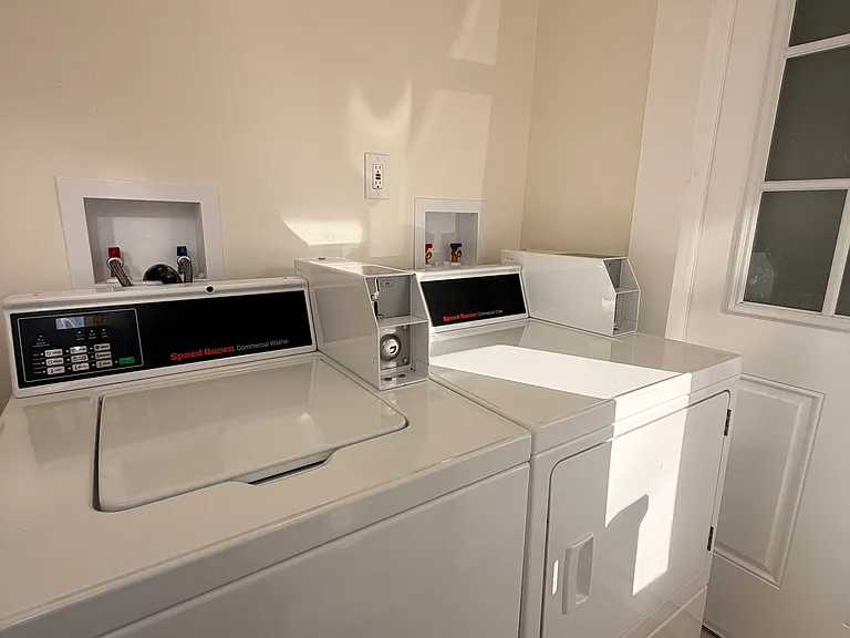 Shared Laundry Room Area