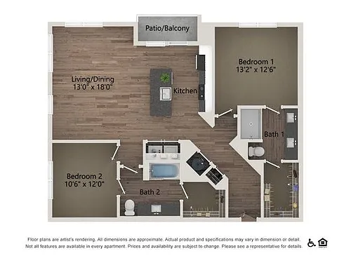 Floor plan B2A