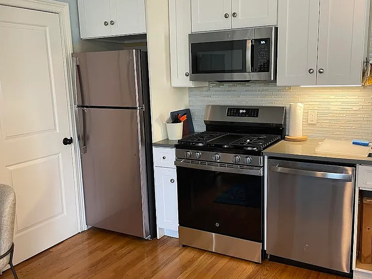 New kitchen appliances.
