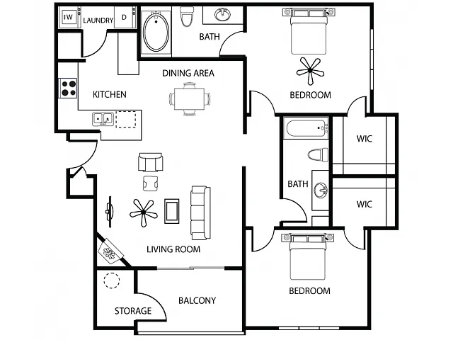 Floor plan Brescia 2