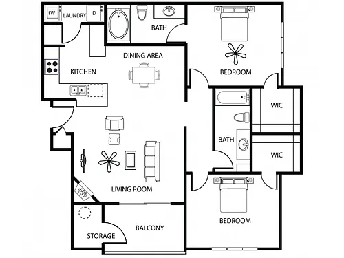 Floor plan Brescia 2