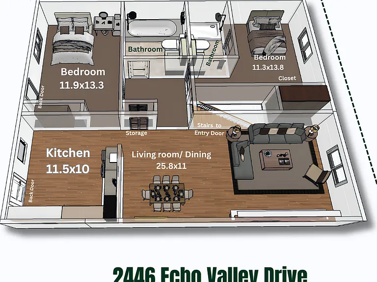 2424-2452 Echo Valley Dr #2446 — Photo 12