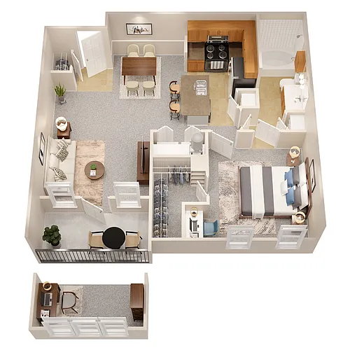 Floor plan Blanco