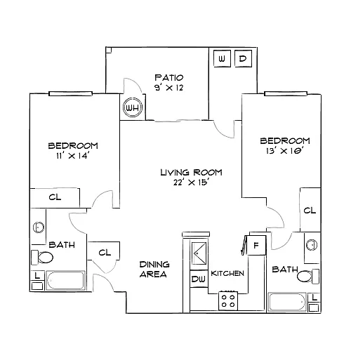 Floor plan Design 2B