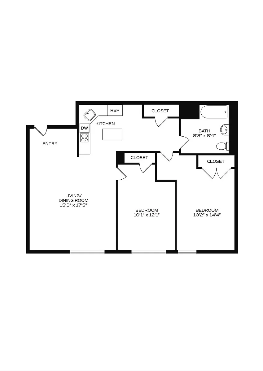 Floor plan B01