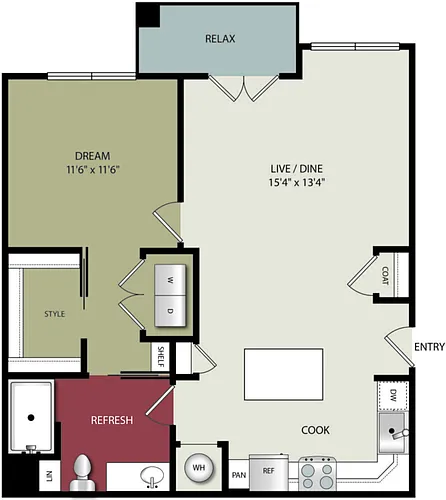 Floor plan A1A