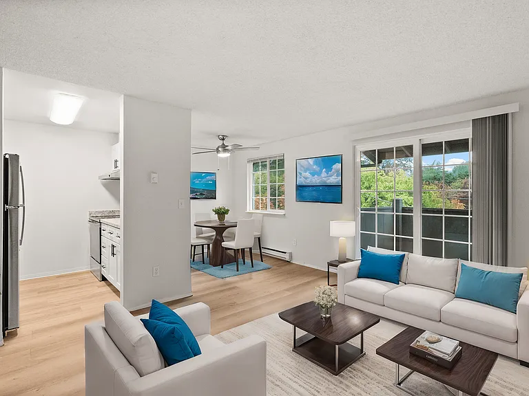 One Bedroom Staged One Bedroom Staged