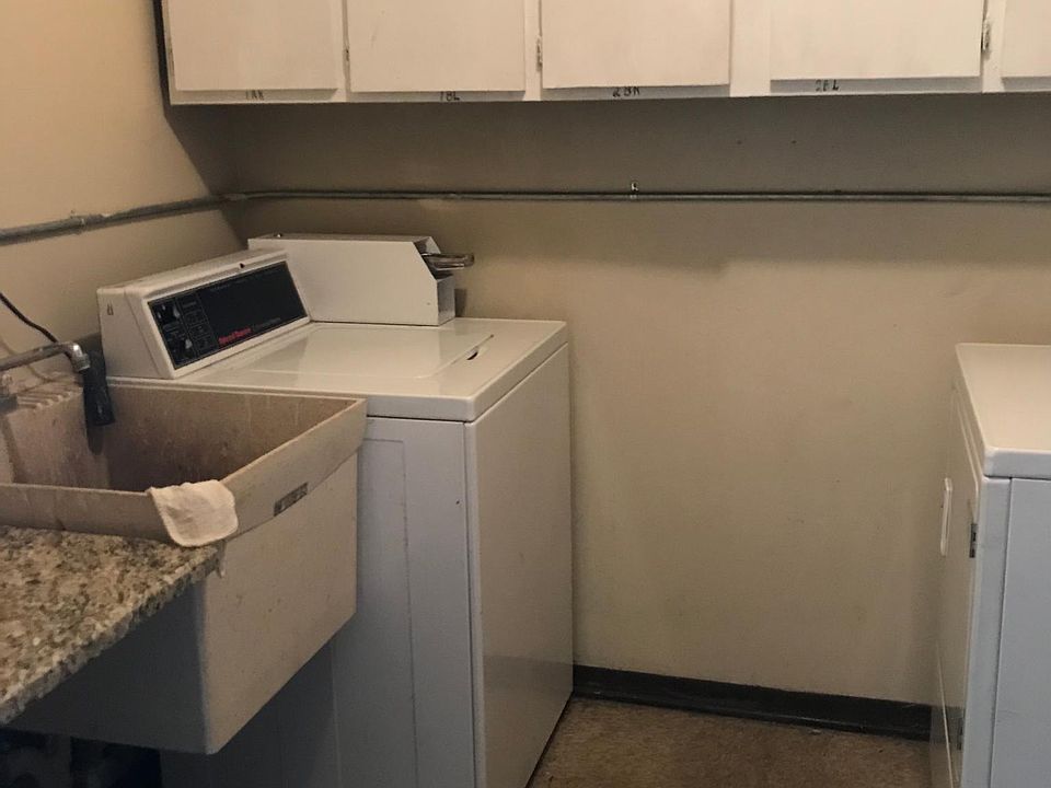 Laundry room on first floor