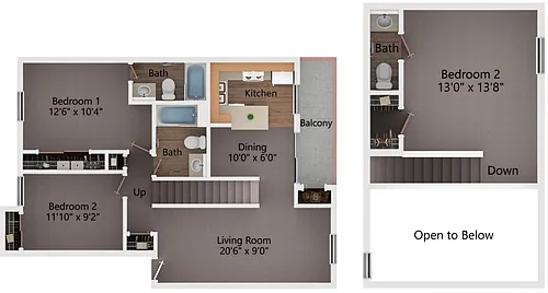 Floor plan The Yacht