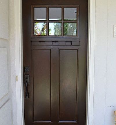 upgraded front door