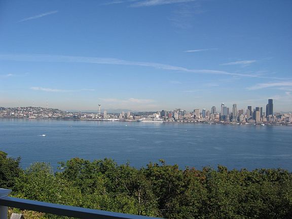 Elliott Bay from the deck.