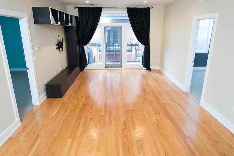 Living area and entertainment unit