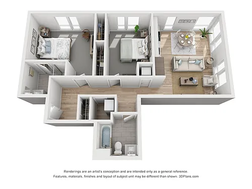 Floor plan Union House B5