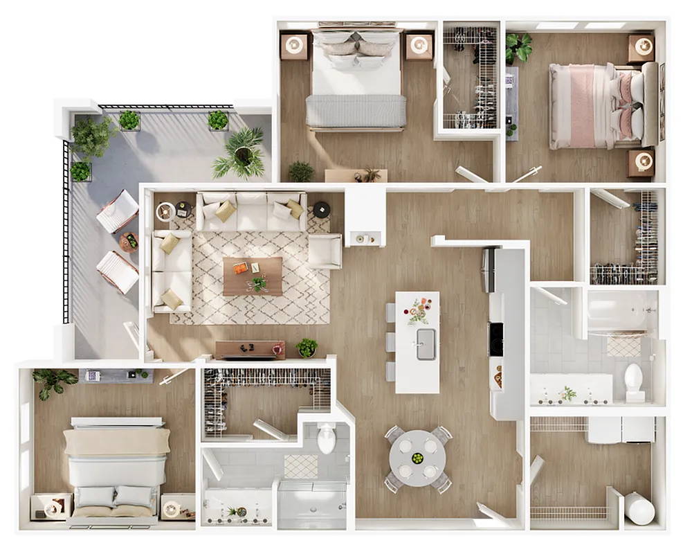 Floor plan C1