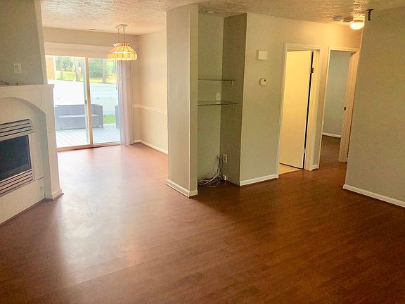 Living room and breakfast nook