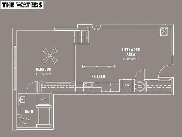 Floor plan The Waters
