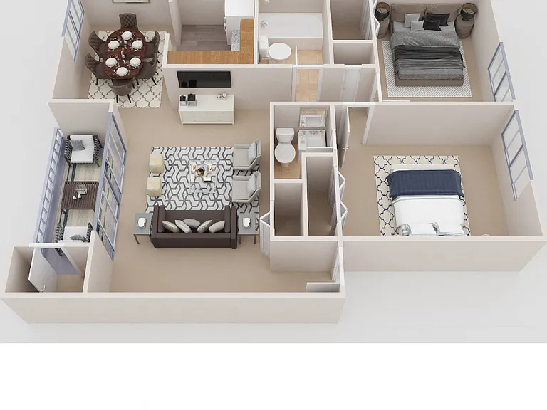 Gwynn Oaks Landing Apartments and Townhomes — Photo 34