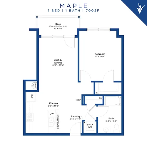 Floor plan Maple