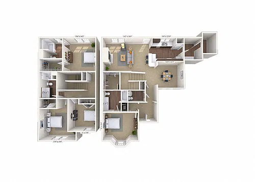 Floor plan 43B
