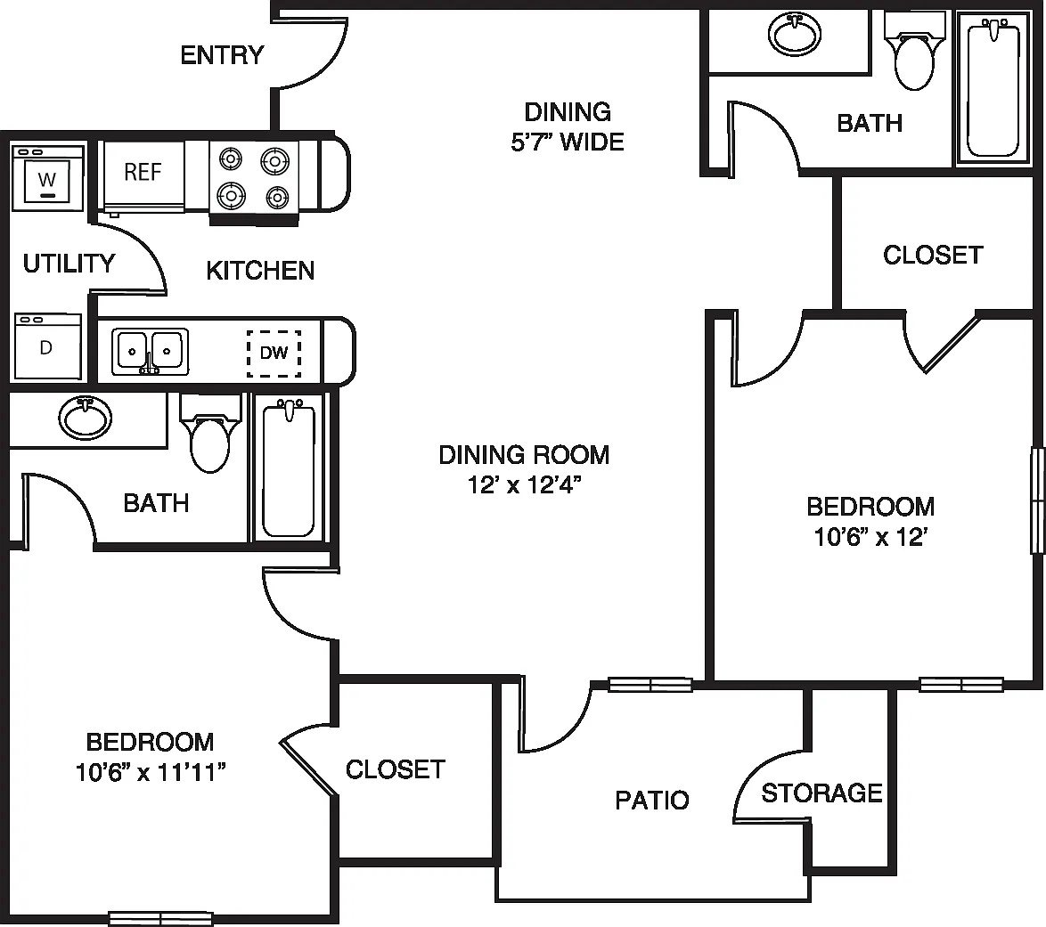 Floor plan B2