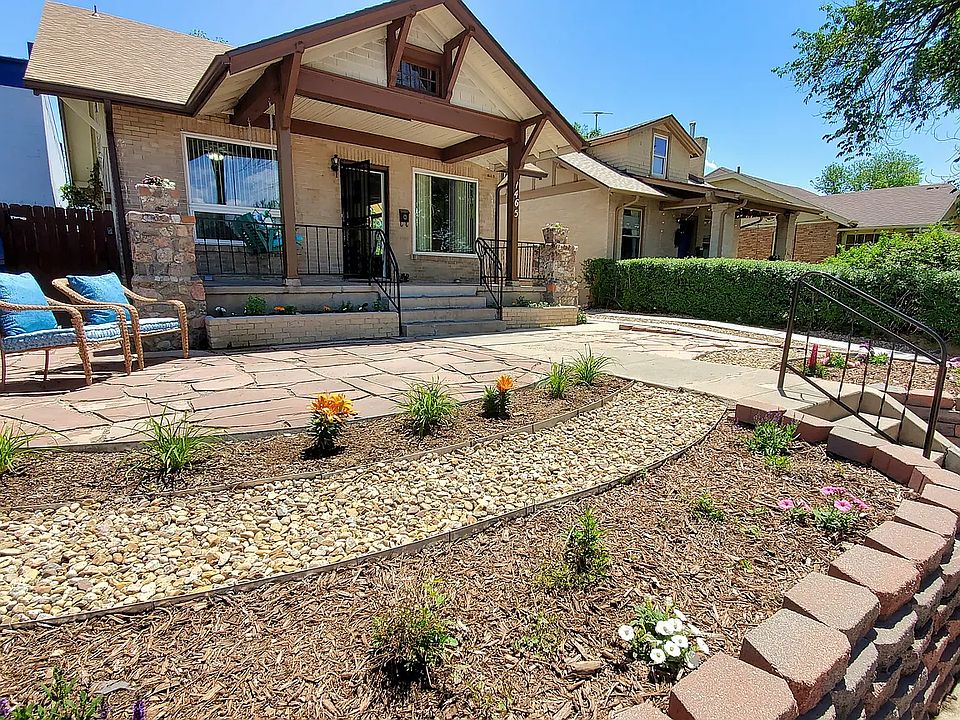 FRONT DOOR, COVERED PORCH AND YARD