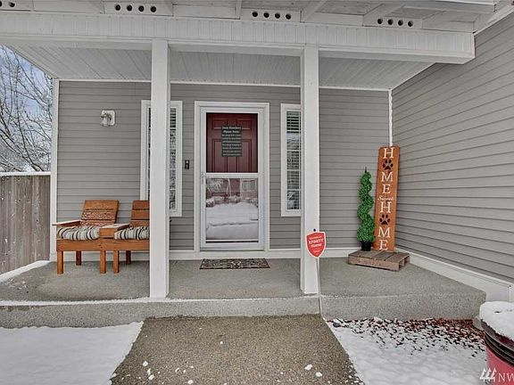 Charming Front Sitting Porch 