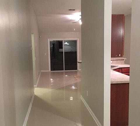 View upon entering the home