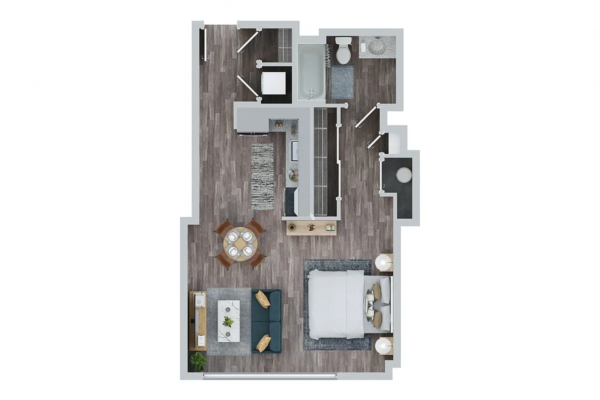 Floor plan S2M - Affordable