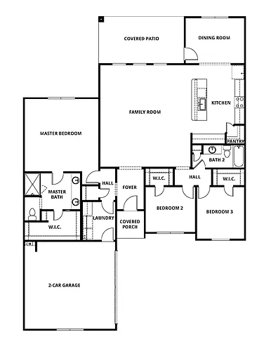 Floor plan Ironwood