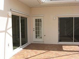 Private courtyard entry