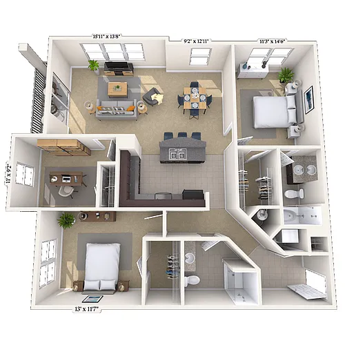 Floor plan The Winchester