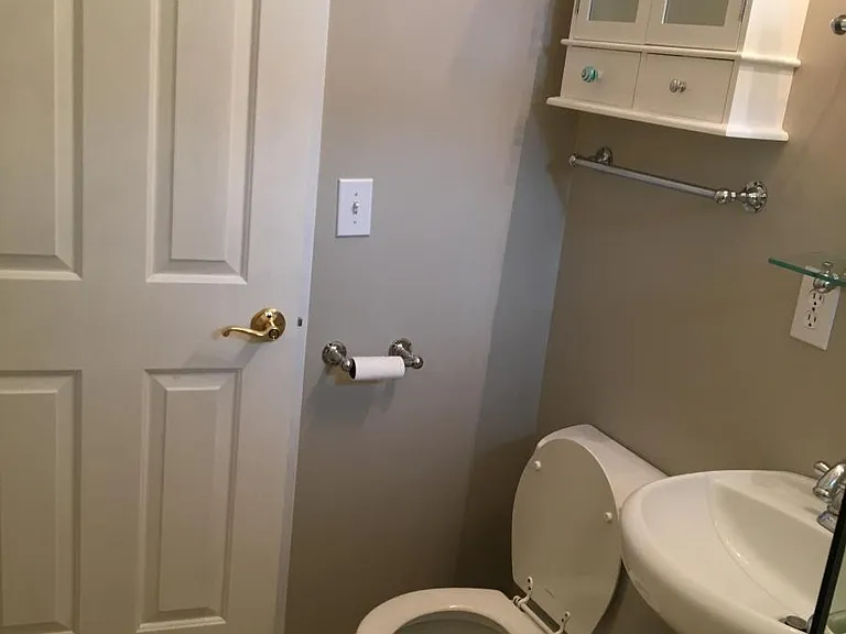 Guest bathroom.
