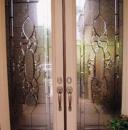 Leaded French Doors